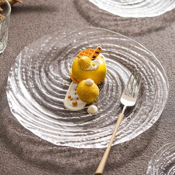8.6_Inches_Transparent__Glass_Snack_&_Serving_Plates_Glass_Plate_Pack_of_1