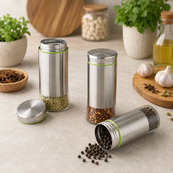 850ML_Glass_Storage_Jar_with_Stainless_Steel_Cover_And_Lid_Pack_of_1