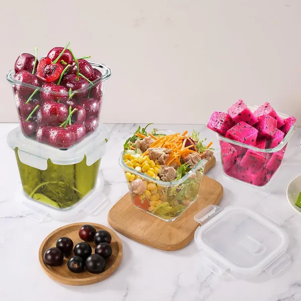 500ML_Square_Glass_Lunch_Box_Airtight_Leakproof_Container_with_Lock_Lid
