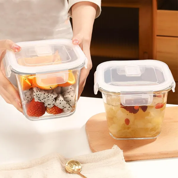 500ML_Square_Glass_Lunch_Box_Airtight_Leakproof_Container_with_Lock_Lid