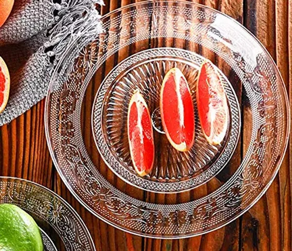 Set_of_2_6_Inches_Transparent__Glass_Snack_&_Serving_Plates_Glass_Plate