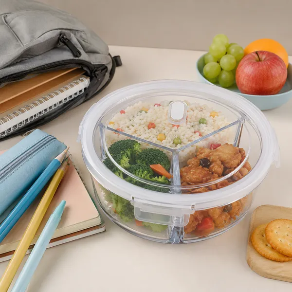 900ML_Glass_Lunch_Box_3_Compartment_with_Airtight_Lid