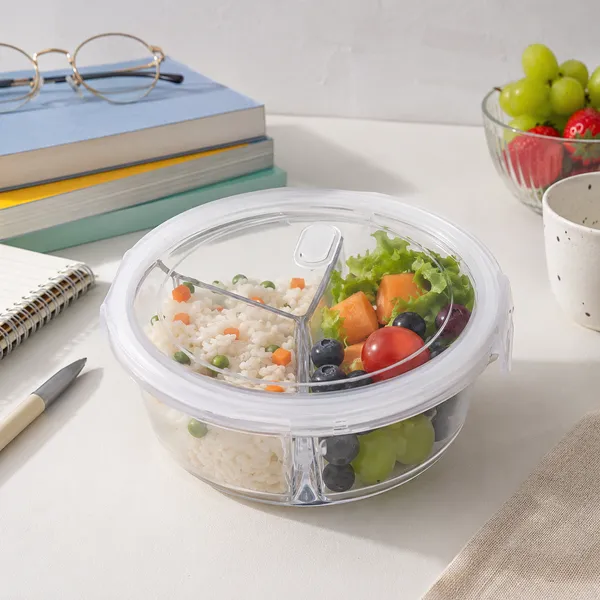 900ML_Glass_Lunch_Box_3_Compartment_with_Airtight_Lid