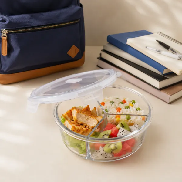 900ML_Glass_Lunch_Box_3_Compartment_with_Airtight_Lid