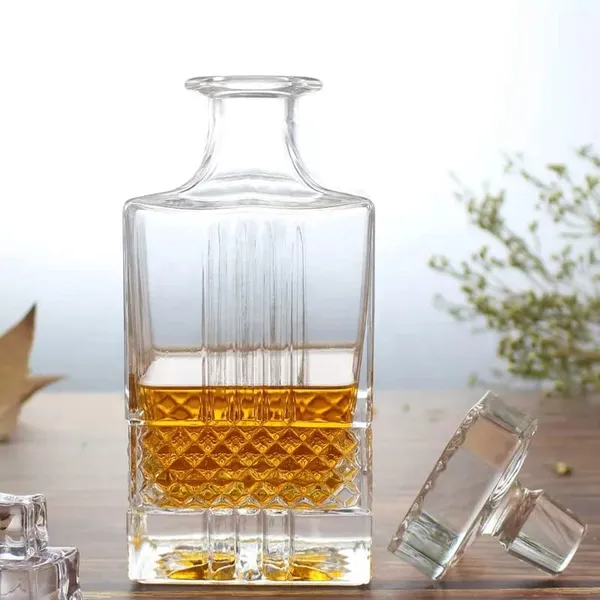 Transparent__Glass_Barware_Whiskey_Decanter_Set