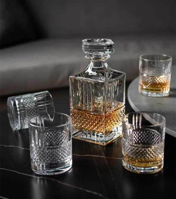 Transparent__Glass_Barware_Whiskey_Decanter_Set