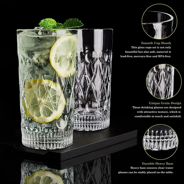 Set_of_6_350ML_Transparent__Glass_Drinkware_Highball_Glass