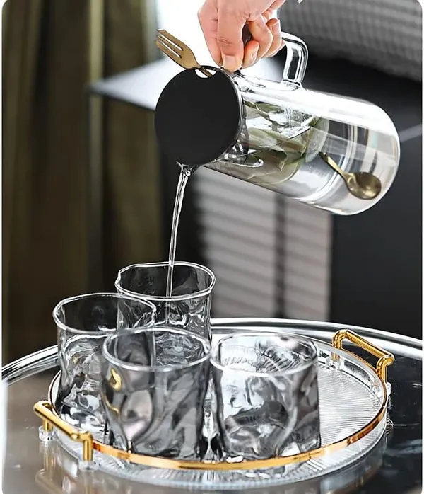Silver_Glass_Drinkware_Jug_&_Glass_Set