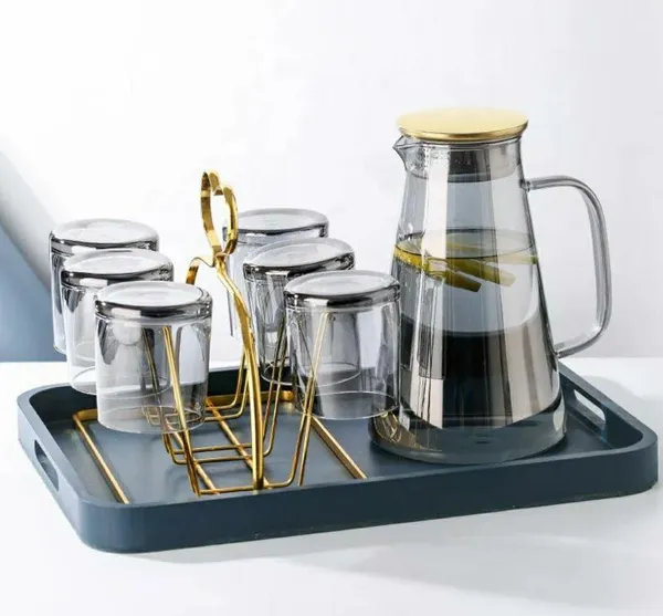 Silver_Glass_Drinkware_Jug_&_Glass_Set