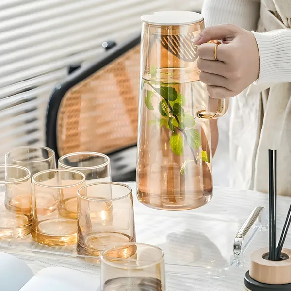 Transparent__Glass_Drinkware_Jug_&_Glass_Set