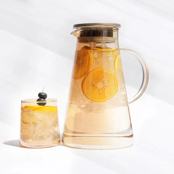 Set_of_7_Yellow_Glass_Drinkware_Jug_&_Glass