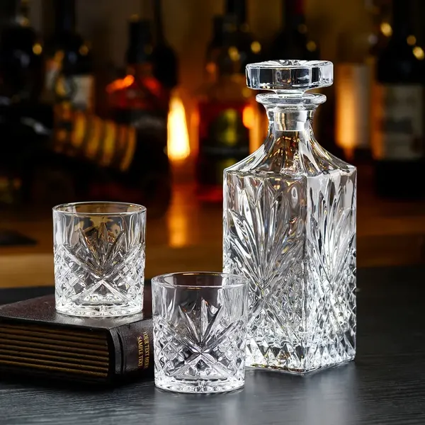 Transparent__Glass_Barware_Whiskey_Decanter_Set