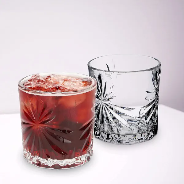 210ML_Transparent__Glass_Drinkware_Water_Glass_Set