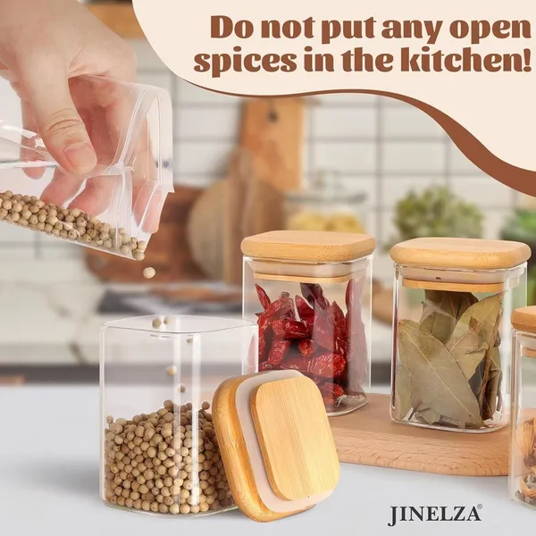 330ML_Transparent__Glass_Kitchen_Storage_Containers_Storage_Canister