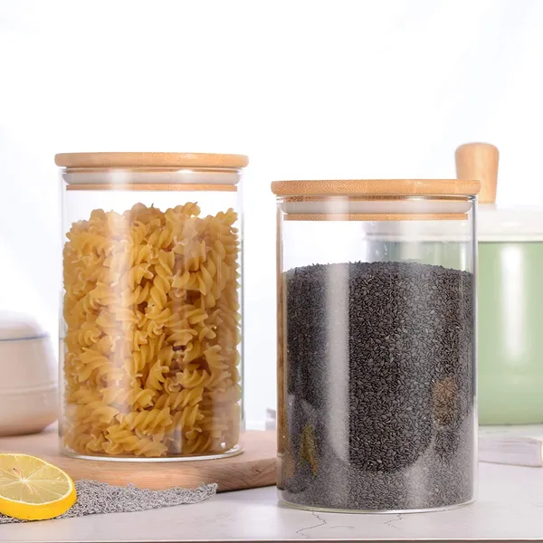 1000ML_Transparent__Glass_Kitchen_Storage_Containers_Storage_Canister