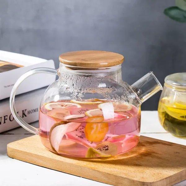 1_LTR_Transparent__Borocilicate_Glass_Tea_&_Coffee_Serveware_Glass_Teapot_Pack_of_1