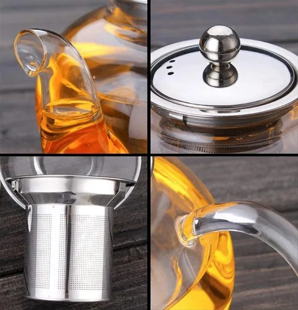 1_LTR_Transparent__Borocilicate_Glass_Tea_&_Coffee_Serveware_Glass_Teapot_Pack_of_1