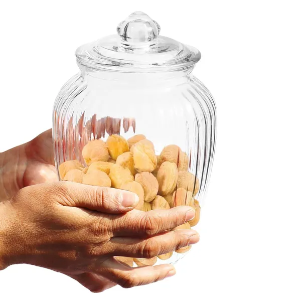 マカロン 2個 キャニスター Jars Eggplant