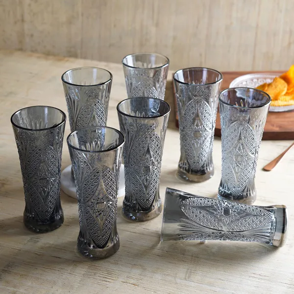 Set_of_6_Silver_Glass_Drinkware_Highball_Glass