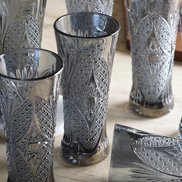 Set_of_6_Silver_Glass_Drinkware_Highball_Glass