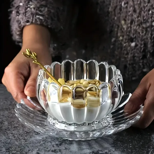 Transparent__Glass_Serveware_Bowl_&_Plate_Set