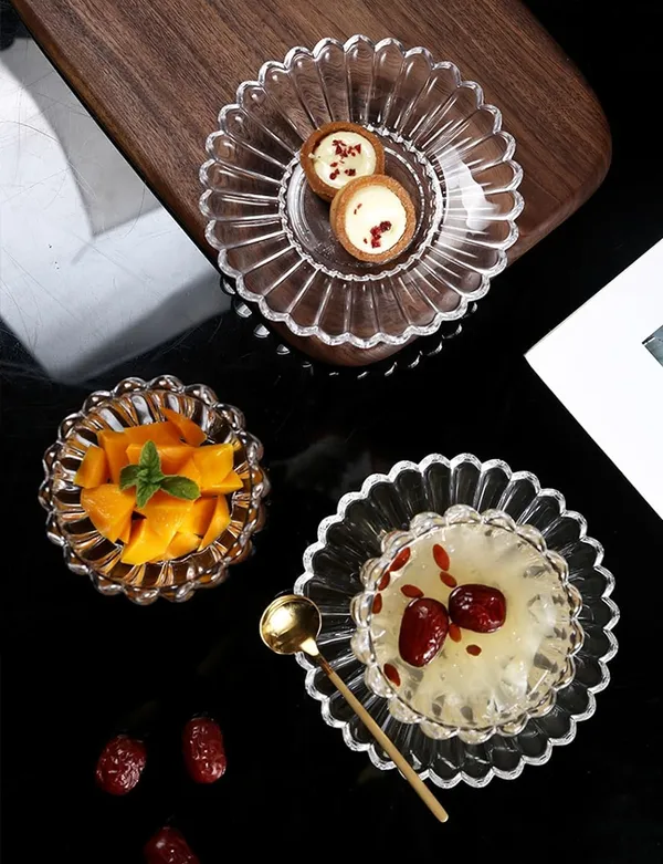 Transparent__Glass_Serveware_Bowl_&_Plate_Set
