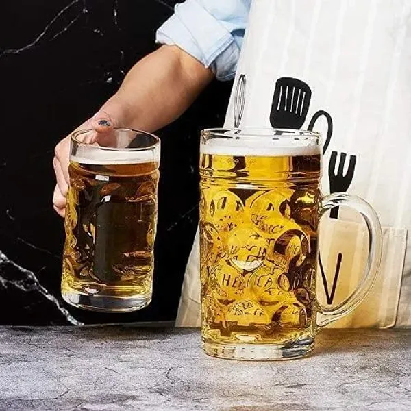 Set_Of_2)_380ML_Transparent__Glass_Barware_Beer_Mug_(