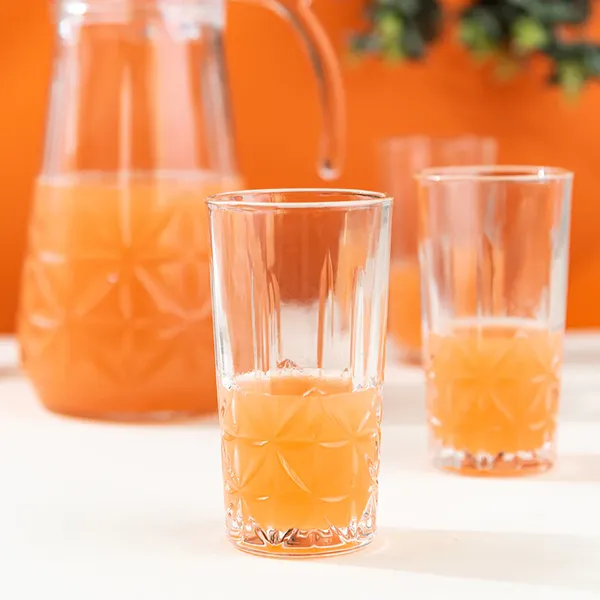 Transparent__Glass_Drinkware_Jug_&_Glass_Set