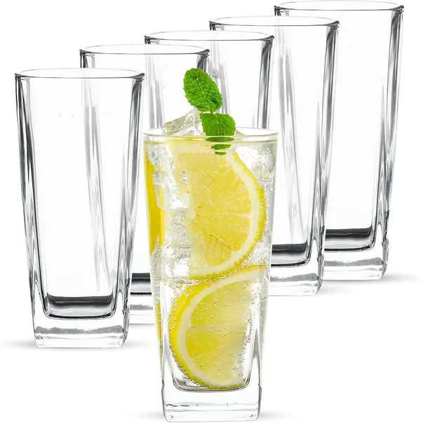 Set_Of_6_270ML_Transparent__Glass_Drinkware_Highball_Glass