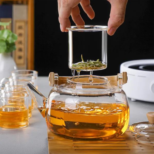 900ML_Transparent__Borocilicate_Glass_Tea_&_Coffee_Serveware_Glass_Teapot_Pack_of_1