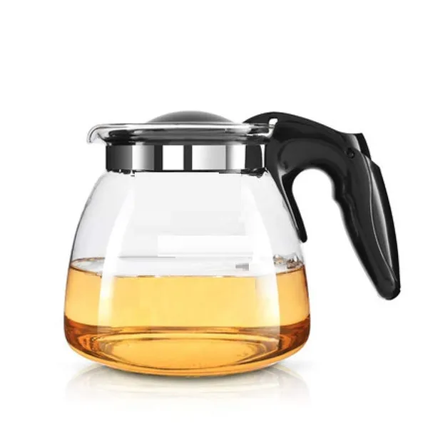 1_LTR_Transparent__Borocilicate_Glass_Tea_&_Coffee_Serveware_Glass_Teapot