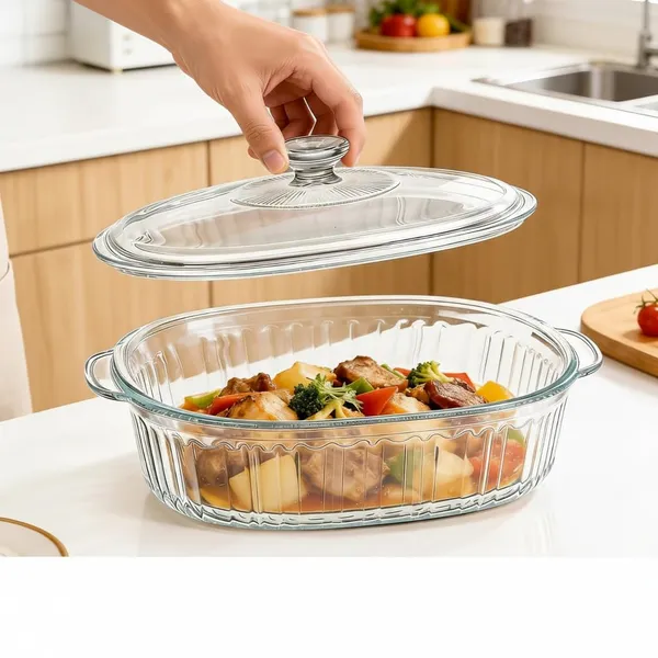 Ribbed_Glass_Casserole_1300ML_with_Glass_Lid_|_Oven_&_Microwave_Safe_Serving_Bowl_|_Pack_of_1