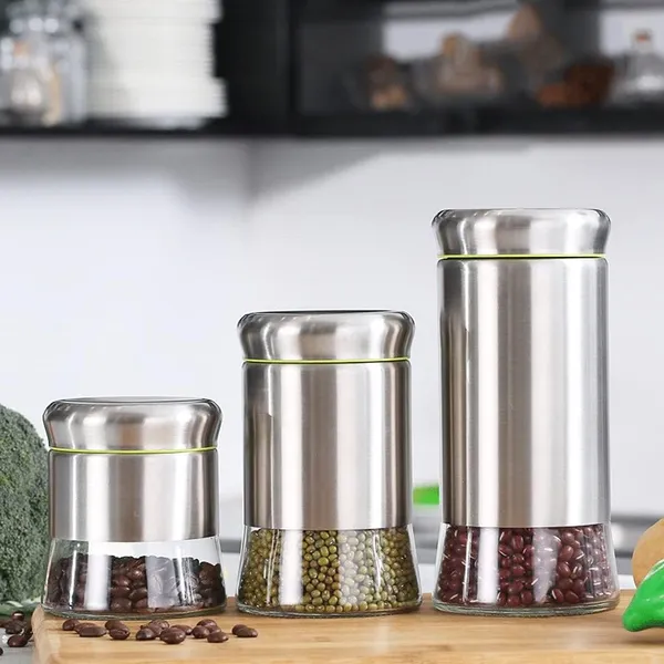 Set_of_3(S_Silver_Glass_Kitchen_Storage_Containers_Storage_Container