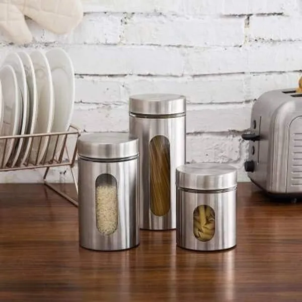 Set_of_3(S_Silver_Glass_Kitchen_Storage_Containers_Storage_Container