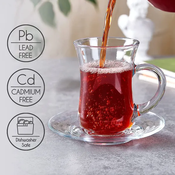 250ML_Glass_Tea_Cup_with_Saucer_Set_|_Clear_Coffee_Mug_with_Handle_Pack_of_1
