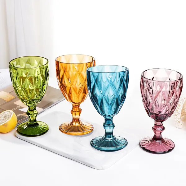 Multiclour__Glass_Barware_Wine_Glass