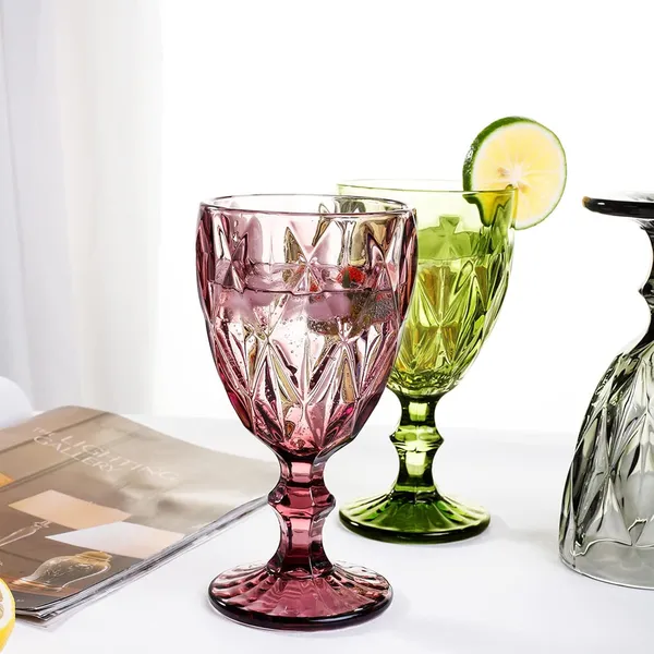 Multiclour__Glass_Barware_Wine_Glass