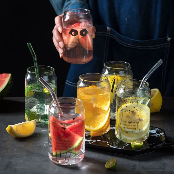 510ML_Transparent__Glass_Drinkware_Mason_Jar_Mug_Pack_of_1