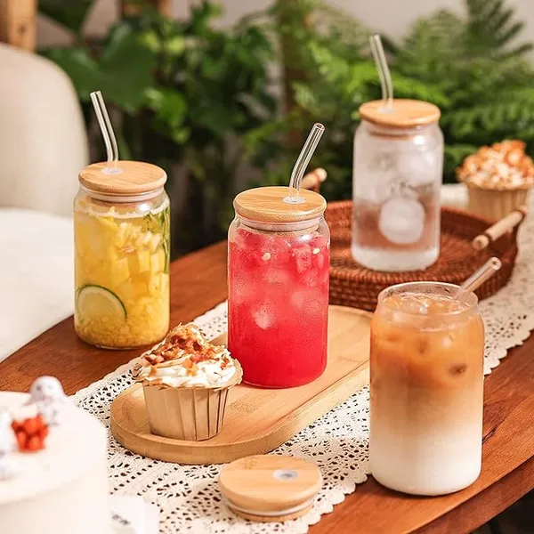 510ML_Transparent__Glass_Drinkware_Mason_Jar_Mug_Pack_of_1