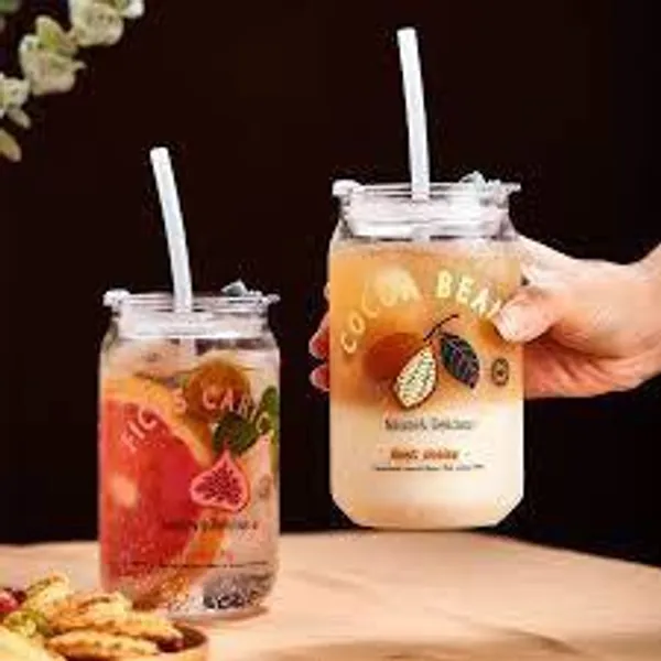 510ML_Transparent__Glass_Drinkware_Mason_Jar_Mug_Pack_of_1
