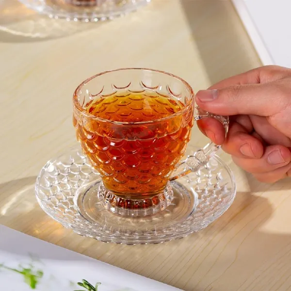 Set_of_6_Transparent__Glass_Tea_&_Coffee_Serveware_Cup_&_Saucer