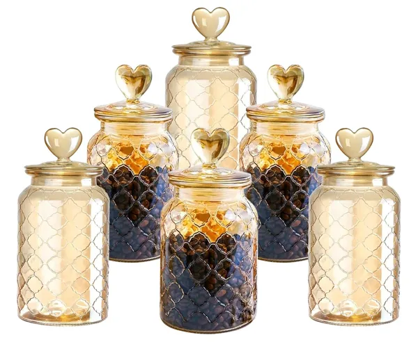 1100ML_Transparent__Glass_Kitchen_Storage_Containers_Glass_Storage_Jar
