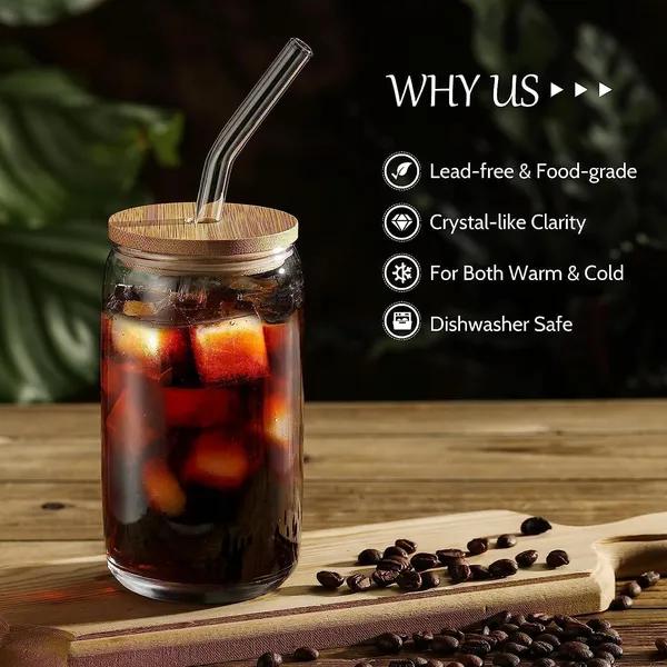 510ML_Transparent__Glass_Drinkware_Mason_Jar_Mug_Pack_of_1