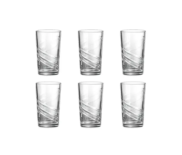 Set_of_6_250ML_Transparent__Glass_Drinkware_Highball_Glass