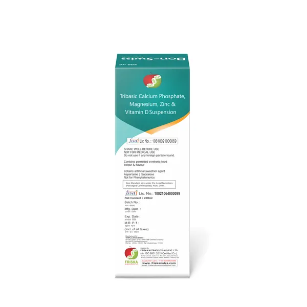 Friska_BonSwiss_Tribasic_Calcium_Phosphate_,_Magnesium_,_Zinc_&_Vitamin_D_Suspension_Syrup_Pack_of_10_-200ml_each