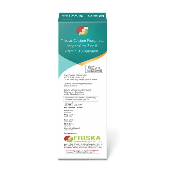 Friska_BonSwiss_Tribasic_Calcium_Phosphate_,_Magnesium_,_Zinc_&_Vitamin_D_Suspension_Syrup_Pack_of_10_-200ml_each