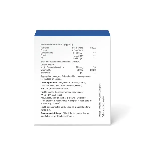Friska_BonSwiss_Coral_Calcium_&Vitamin_D2_Health_Supplement_Tables_Pack_of_1-_10X1x10_Tablets