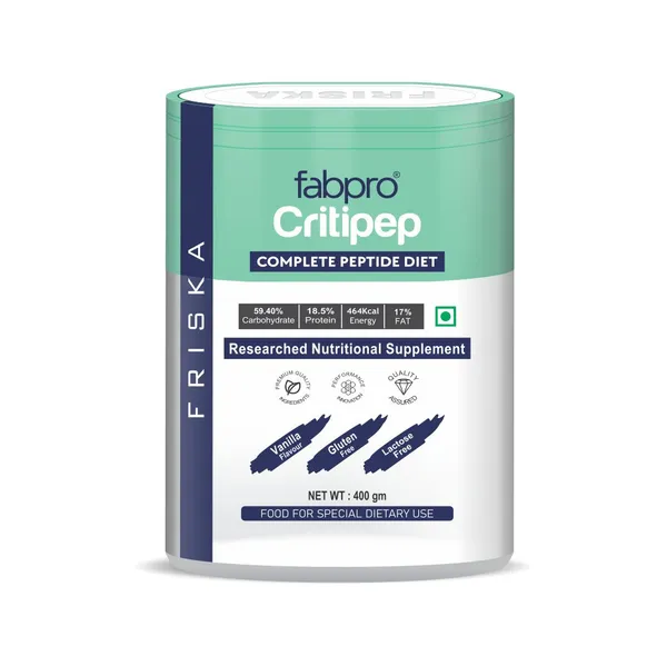 Friska_Fabpro_Critipep_â€“_Specialized_Peptide-Based_Nutrition_Flavour_Vanilla_Pack_of_2_-_400gm_each