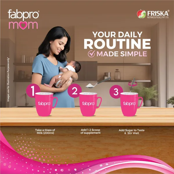 Friska_Fabpro_Mom_Nutritional_supplemen_33%_Whey_Protein_Flavour_Chocolate_Pack_of_2-200gm
