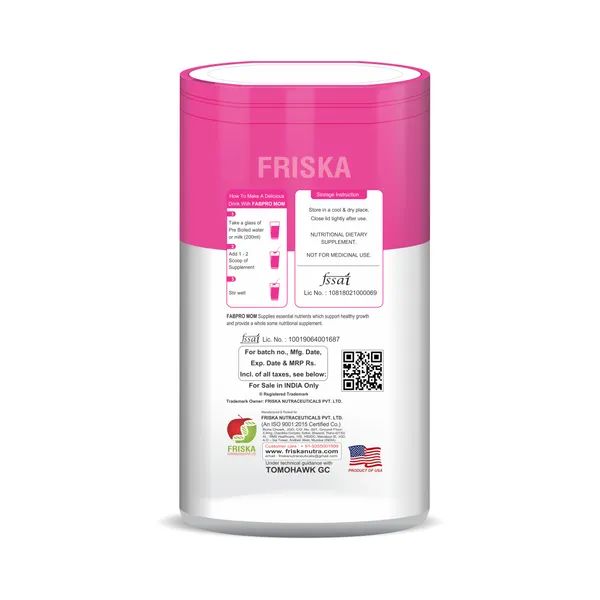 Friska_Fabpro_Mom_Nutritional_supplemen_33%_Whey_Protein_Flavour_Chocolate_Pack_of_2-200gm